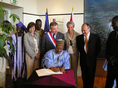 septembre 2007 : Visite officielle de la délégation de Dori à Annecy-le-Vieux