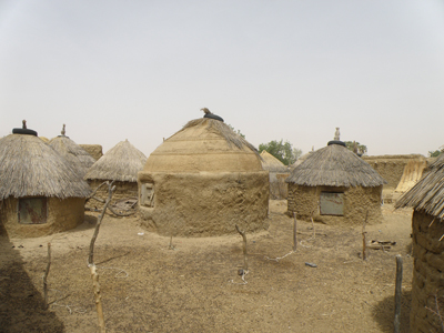 Ecomusée des traditions peulhes : Habitat traditionnel du village de Wendou